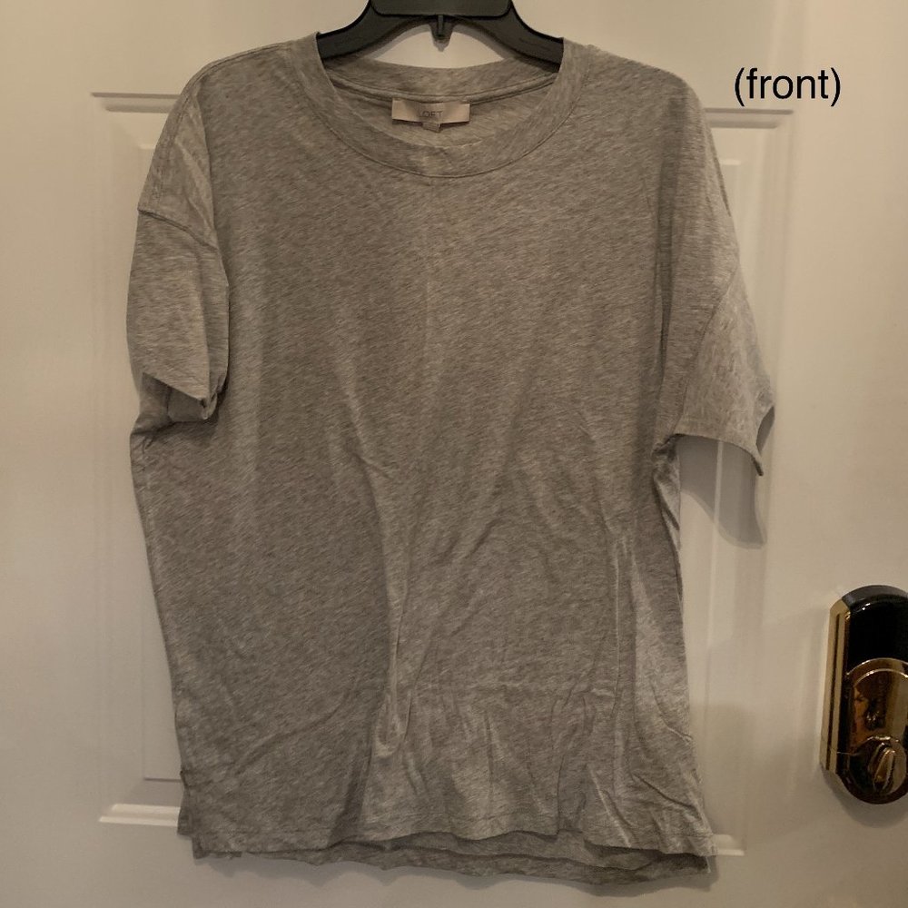 Loft- grey tee NEW